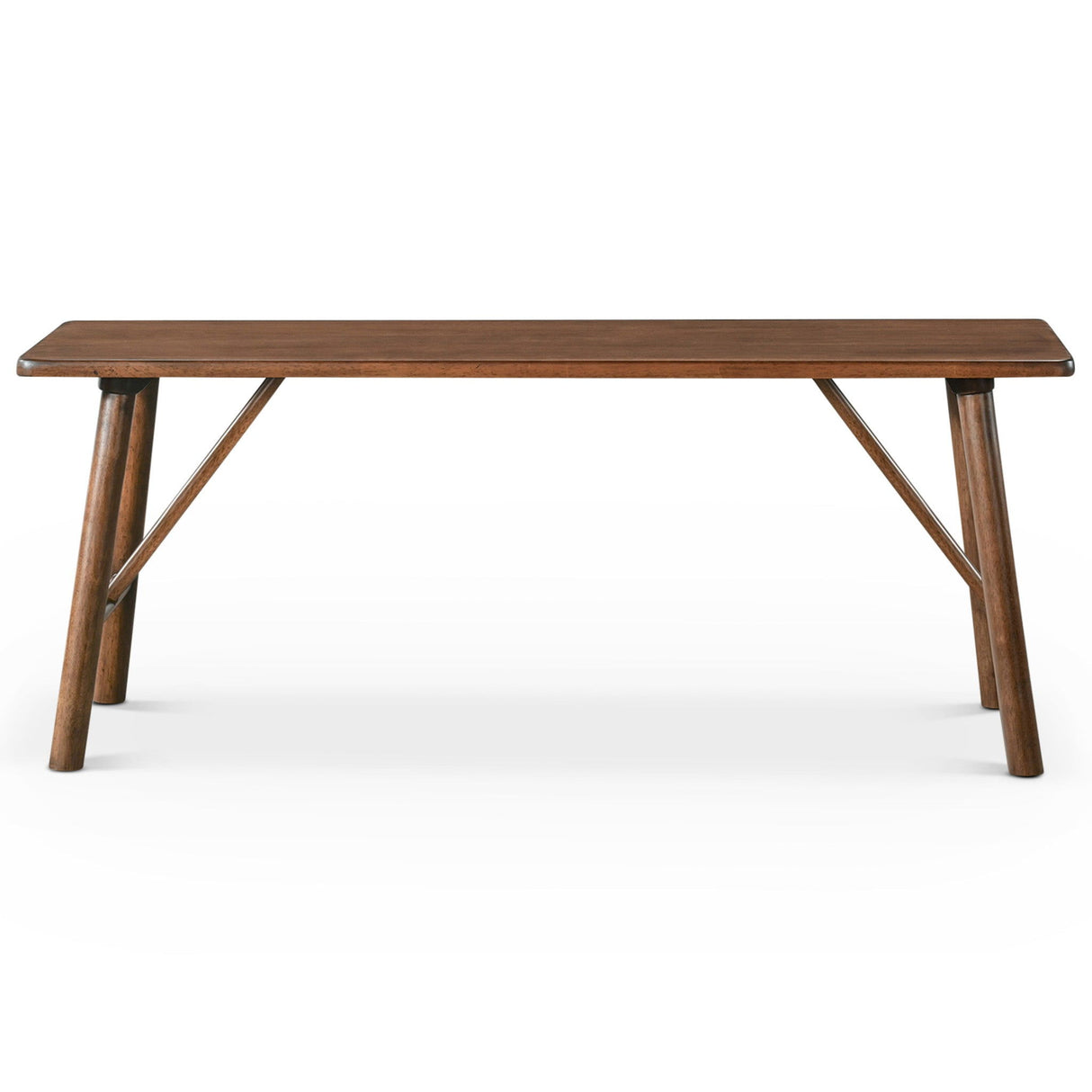 Molly - Bench - Walnut Brown by Ashcroft Furniture | Bel Furniture