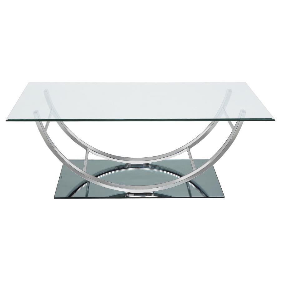 Danville - Glass Top Coffee Table Set by Coaster Fine Furniture | Bel Furniture