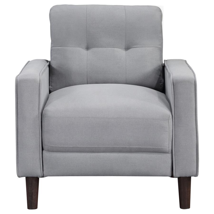 Bowen - Upholstered Track Arm Tufted Accent Chair by Coaster Fine Furniture | Bel Furniture