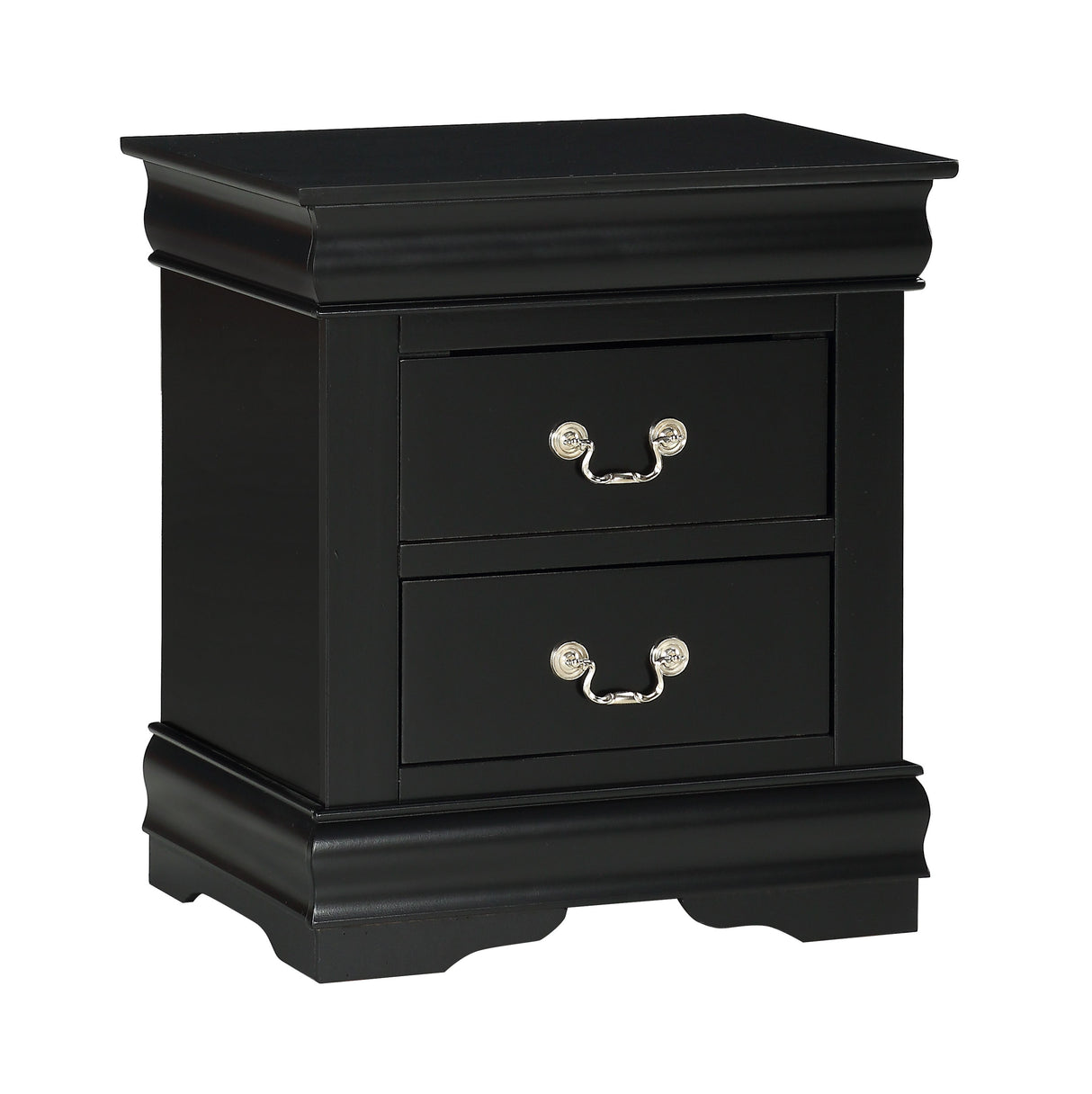 Louis Philip - Nightstand Black by Crown Mark | Bel Furniture