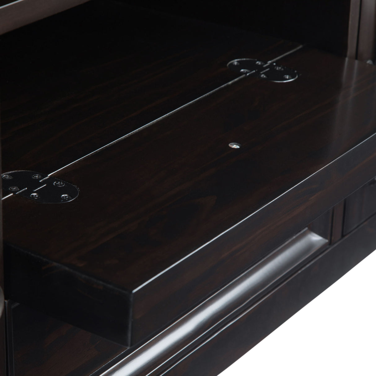 Amherst - Handcrafted Wide TV Media Stand by Simpli-Home | Bel Furniture