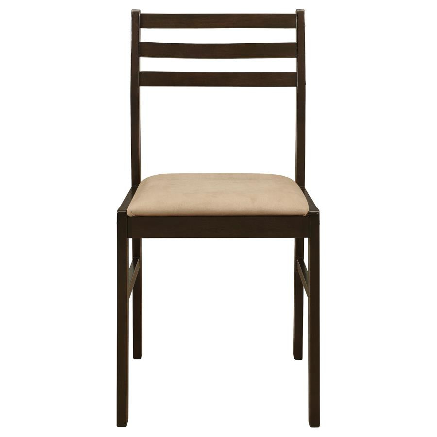 Bucknell - 3 Piece Round Drop Leaf Dining Table Set