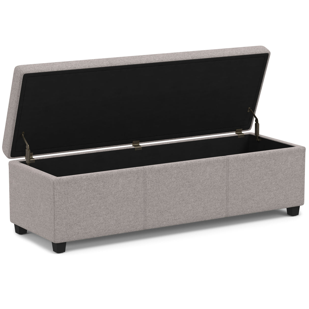 Avalon - Multifunctional Storage Ottoman Bench by Simpli-Home | Bel Furniture
