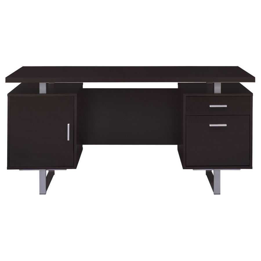 Lawtey - 2-Drawer Computer Desk by CoasterEveryday | Bel Furniture