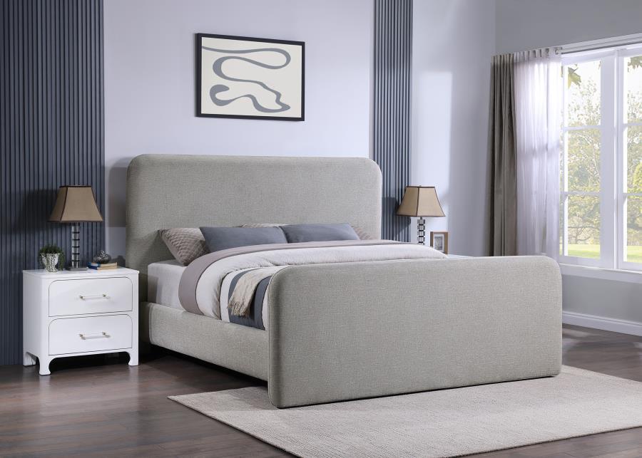 Wren - Upholstered Platform Bed by Coaster Fine Furniture | Bel Furniture