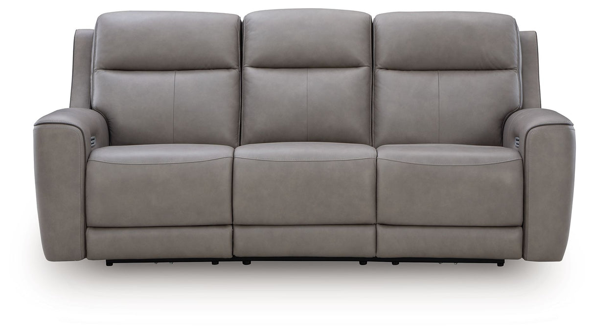 5Z-Comfort - Relaxation - Power Reclining Sofa With Adj Headrest by Signature Design by Ashley® | Bel Furniture