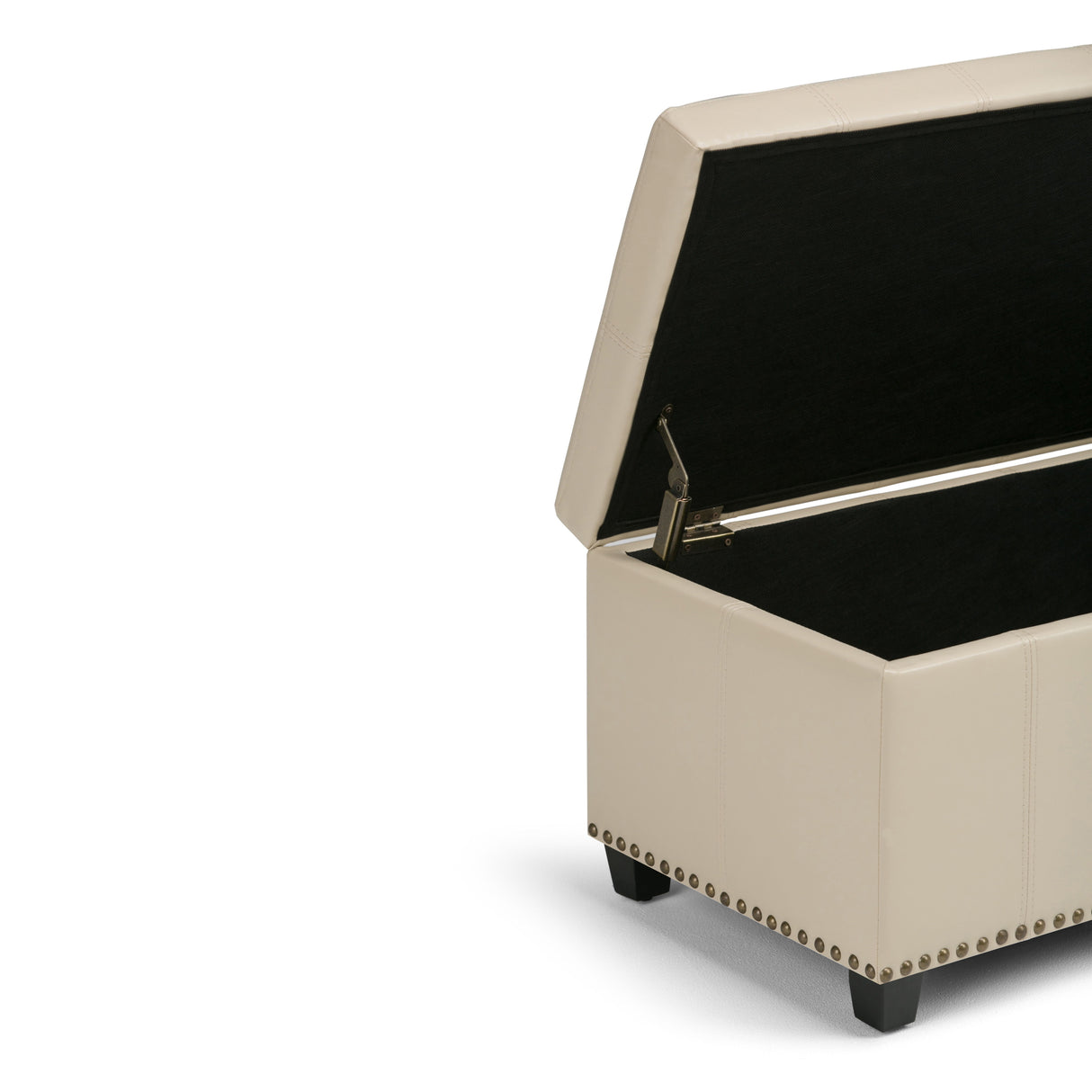 Amelia - Transitional Storage Ottoman Bench by Simpli-Home | Bel Furniture