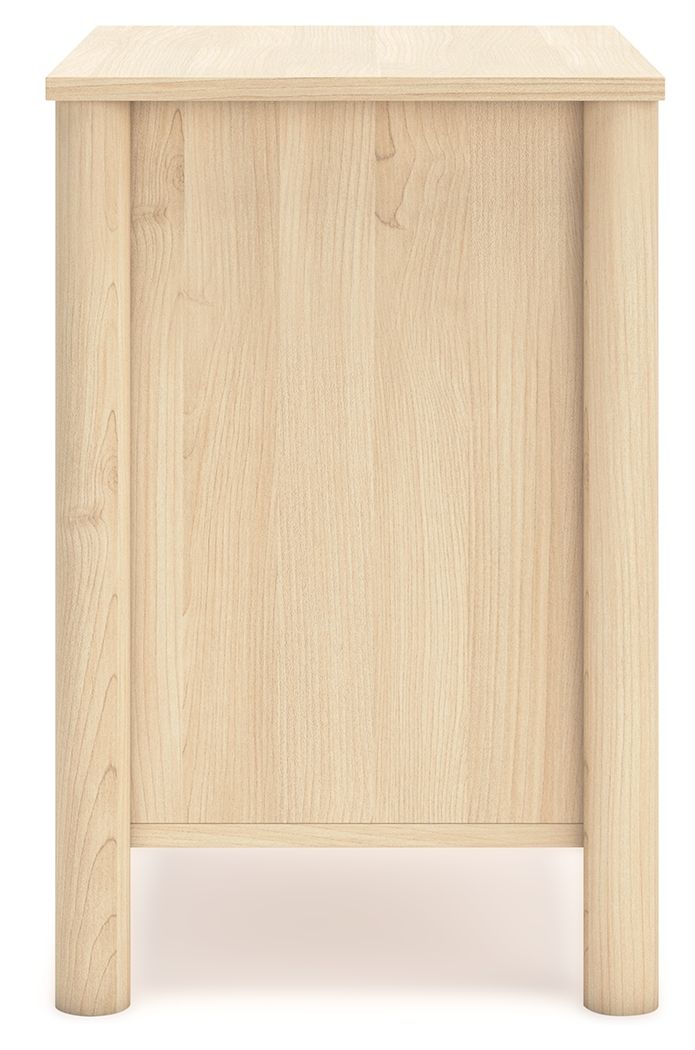 Cabinella - Tan - Two Drawer Night Stand by Signature Design by Ashley® | Bel Furniture