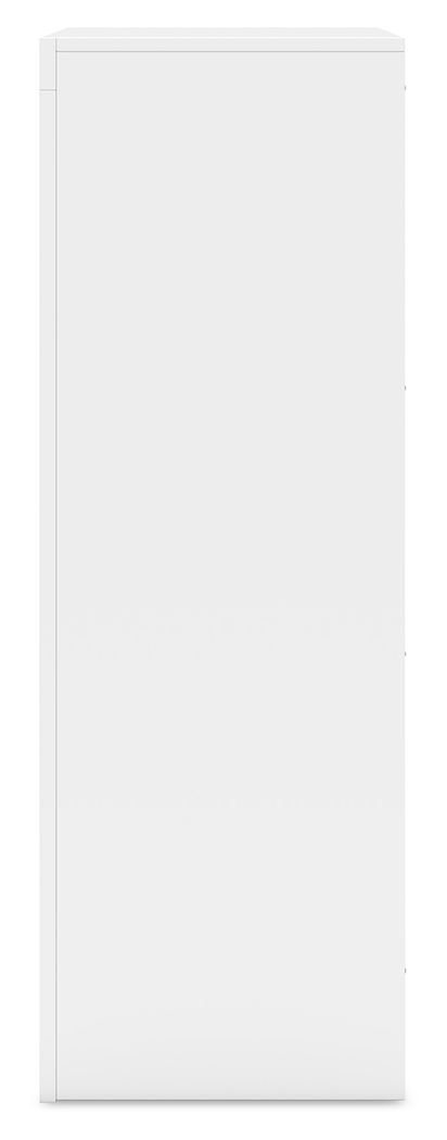 Binterglen - White - Five Drawer Chest by Signature Design by Ashley® | Bel Furniture