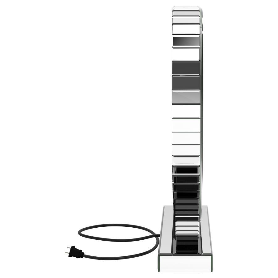 Euston - Heart Shaped Vanity Mirror - Silver by CoasterEveryday | Bel Furniture