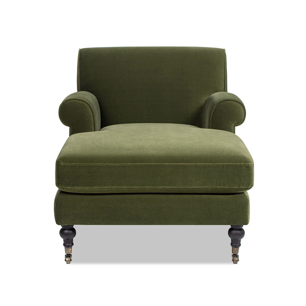 Alana Lawson - Chaise Lounge Chair - Olive Green by Jennifer Taylor Home | Bel Furniture