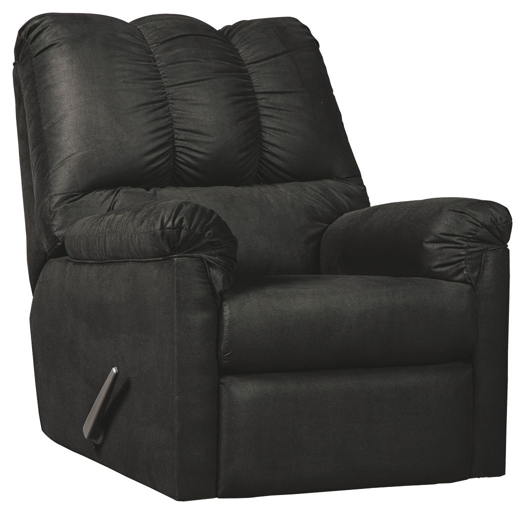Darcy - Rocker Recliner Black by Signature Design by Ashley® | Bel Furniture