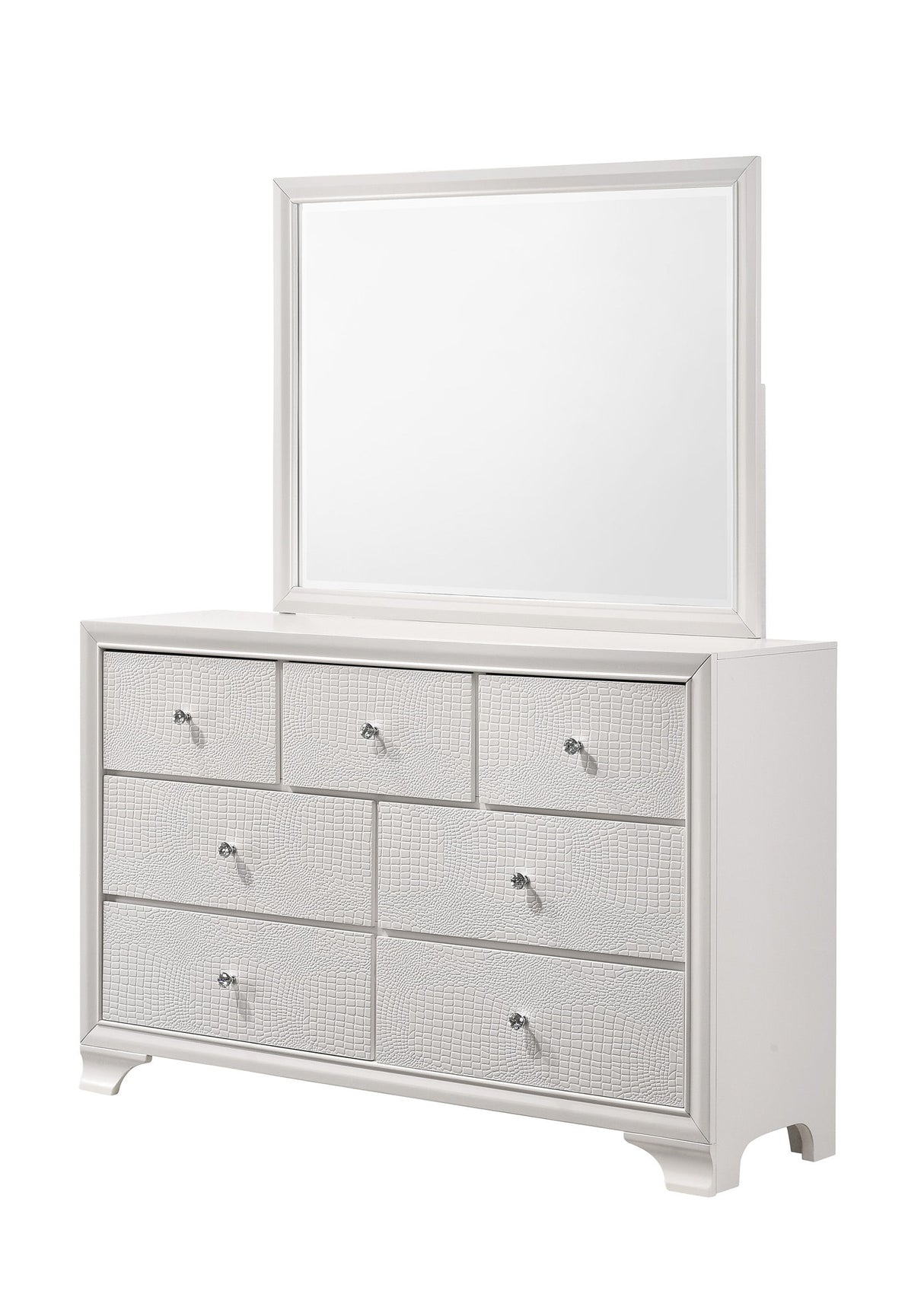 Lyssa - Dresser White by Crown Mark | Bel Furniture