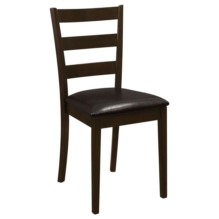 Guillen - 5 Piece Rectangular Dining Table Set - Cappuccino