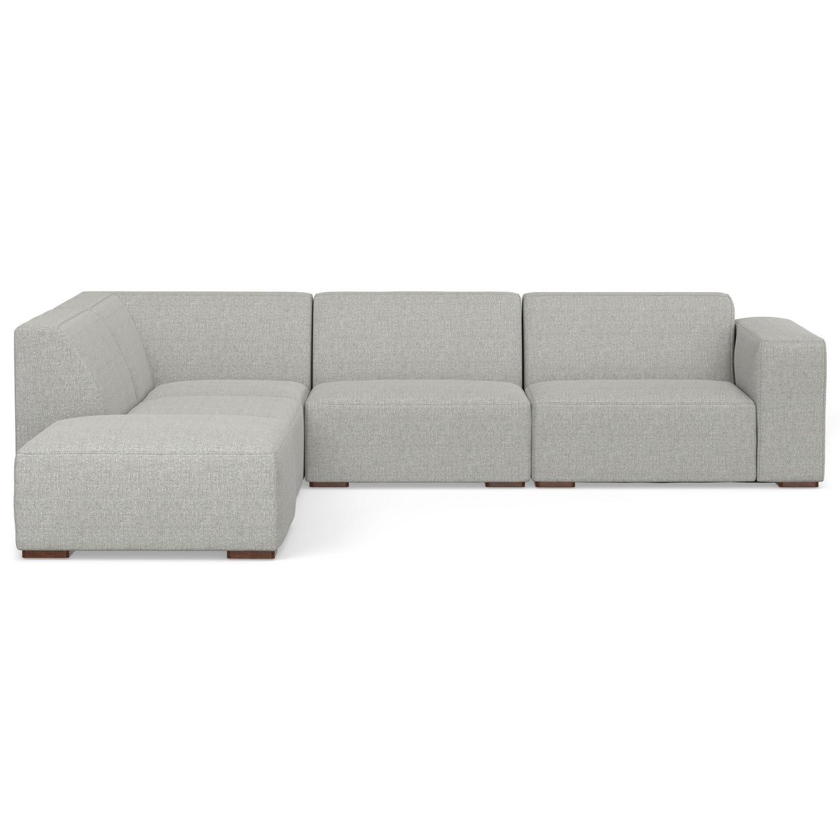 Rex - Handcrafted Sectional Sofa And Ottoman