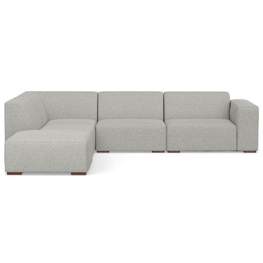 Rex - Handcrafted Sectional Sofa And Ottoman