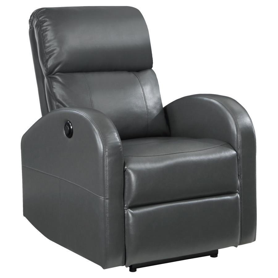 Grant - Upholstered Power Recliner Chair by Coaster Fine Furniture | Bel Furniture