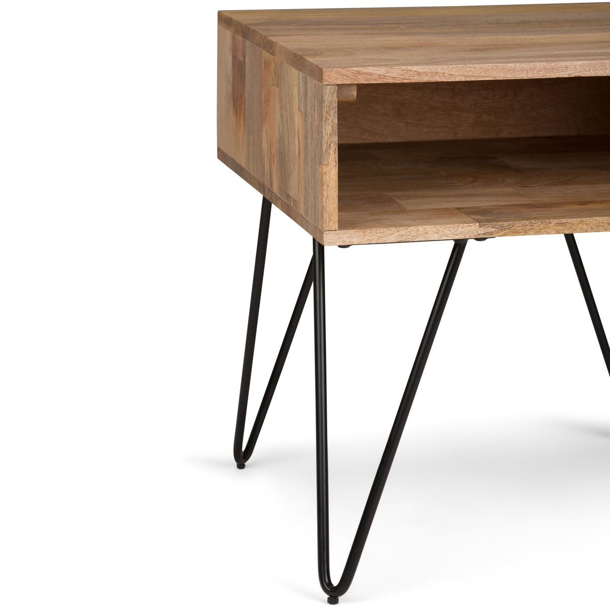 Hunter - End Table - Natural by Simpli-Home | Bel Furniture
