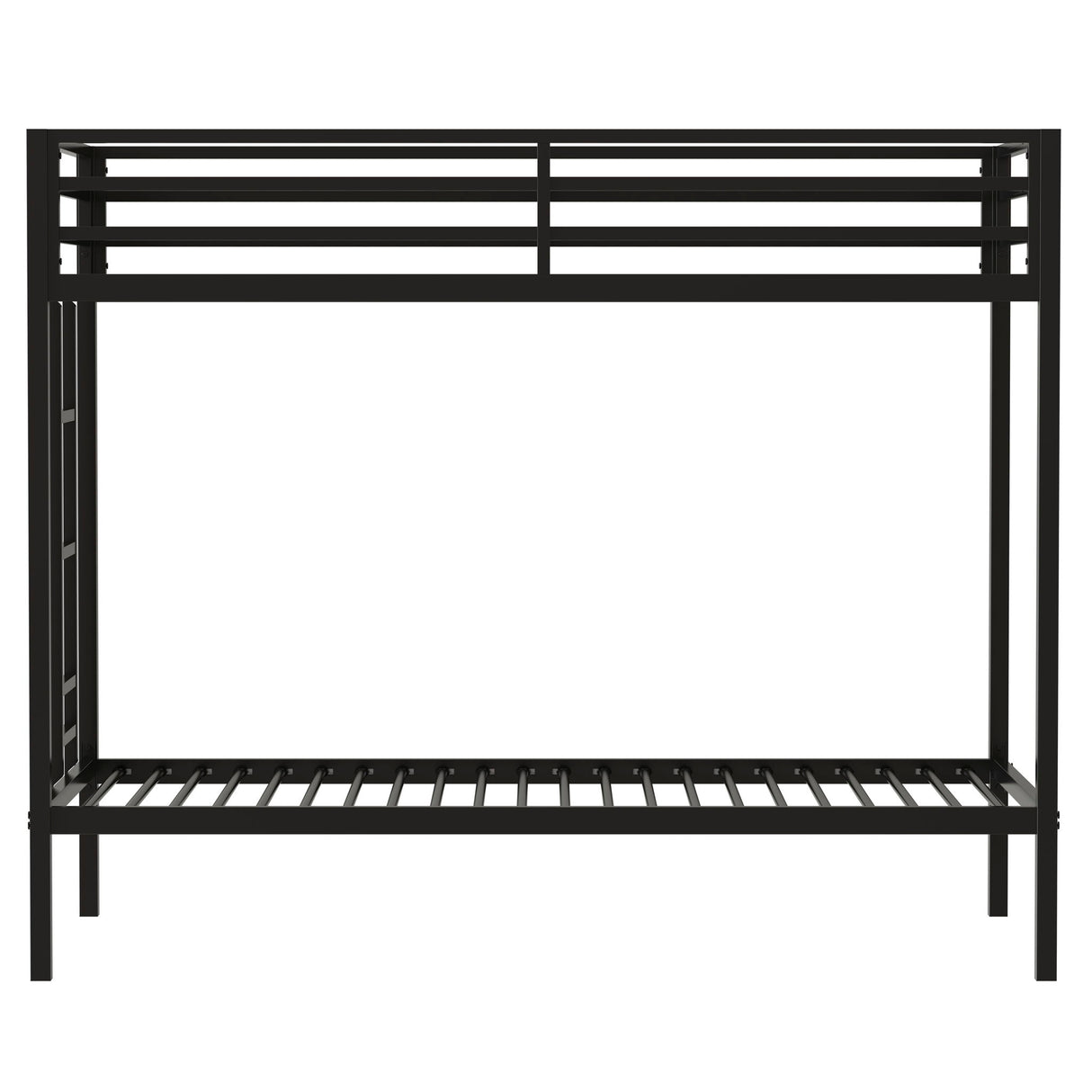Adam - Twin Over Twin Bunk Bed - Black