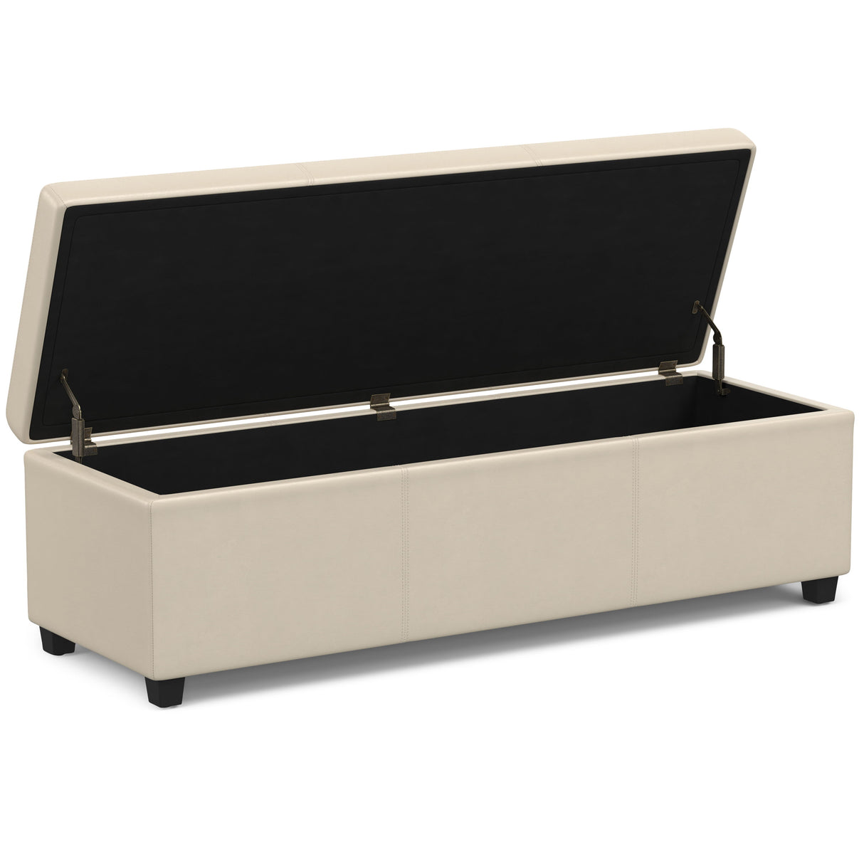Avalon - Multifunctional Storage Ottoman Bench by Simpli-Home | Bel Furniture
