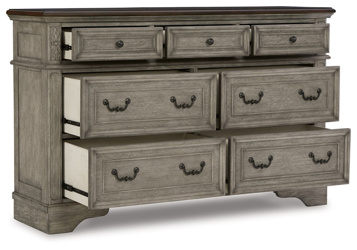 Lodenbay - Antique Gray - Dresser by Signature Design by Ashley® | Bel Furniture