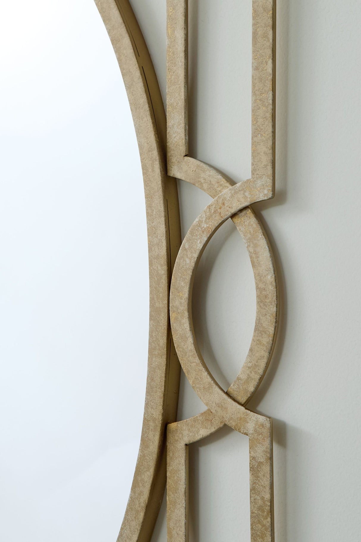 Fulkmore - Antique Gold Finish - Accent Mirror by Signature Design by Ashley® | Bel Furniture