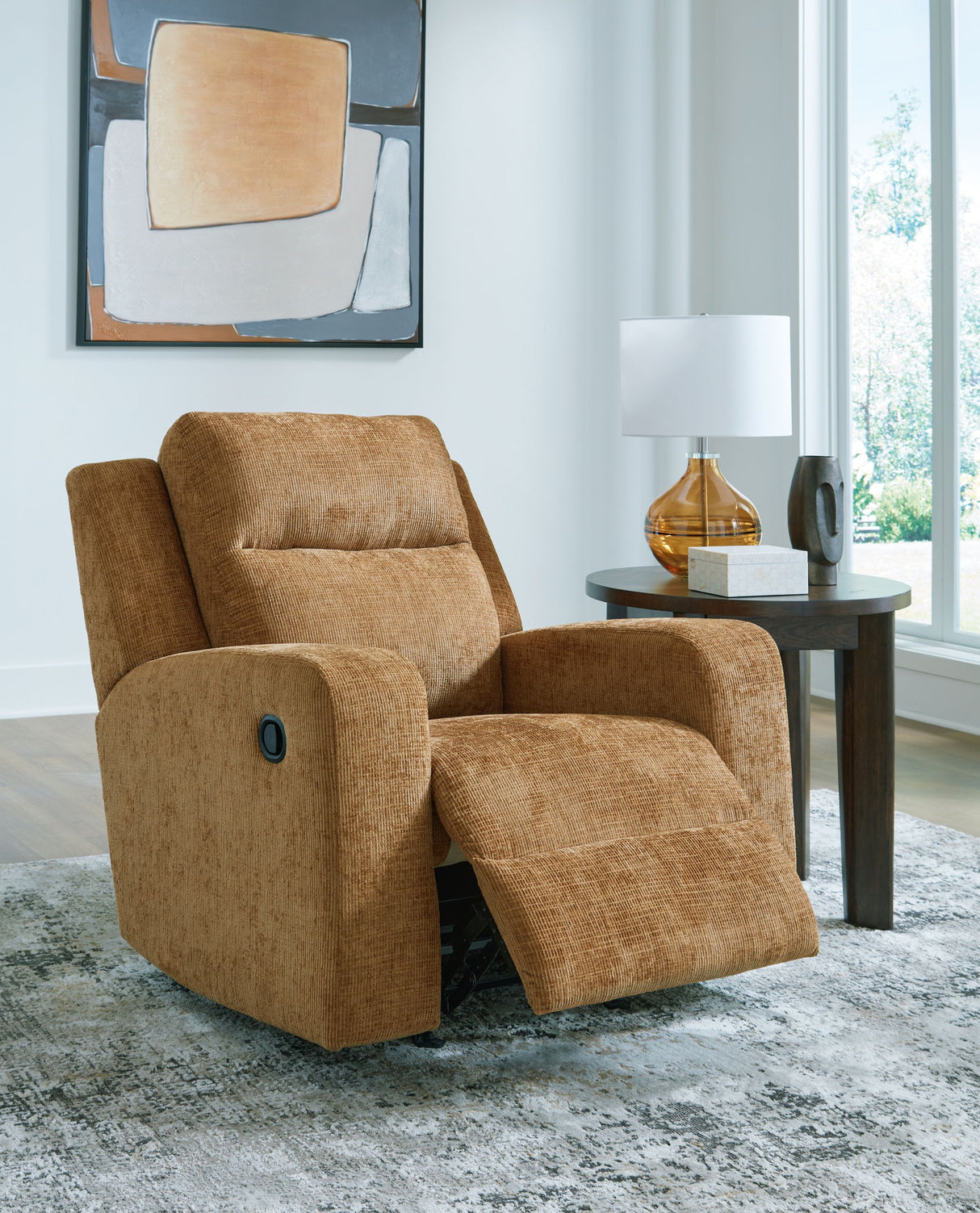 Kanlow - Rocker Recliner - Honey