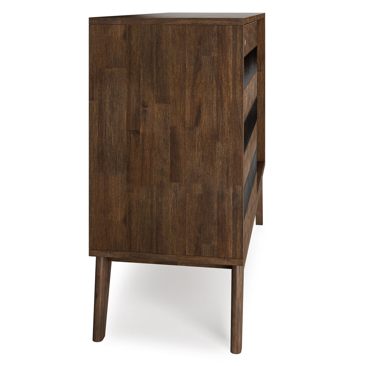 Clarkson - Medium Storage - Rustic Natural Aged Brown by Simpli-Home | Bel Furniture