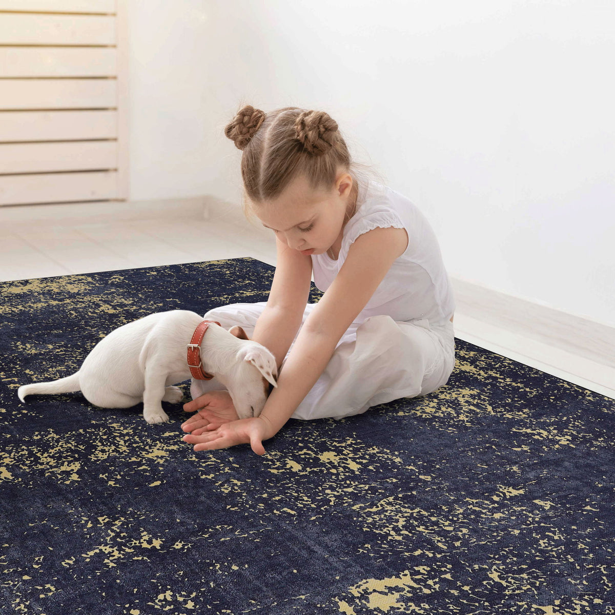 Maval - Stunning Area Rug, Washable