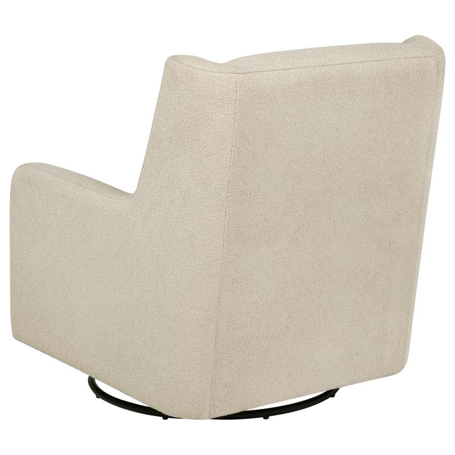 Serra - Boucle Upholstered Swivel Glider Recliner by Coaster Fine Furniture | Bel Furniture