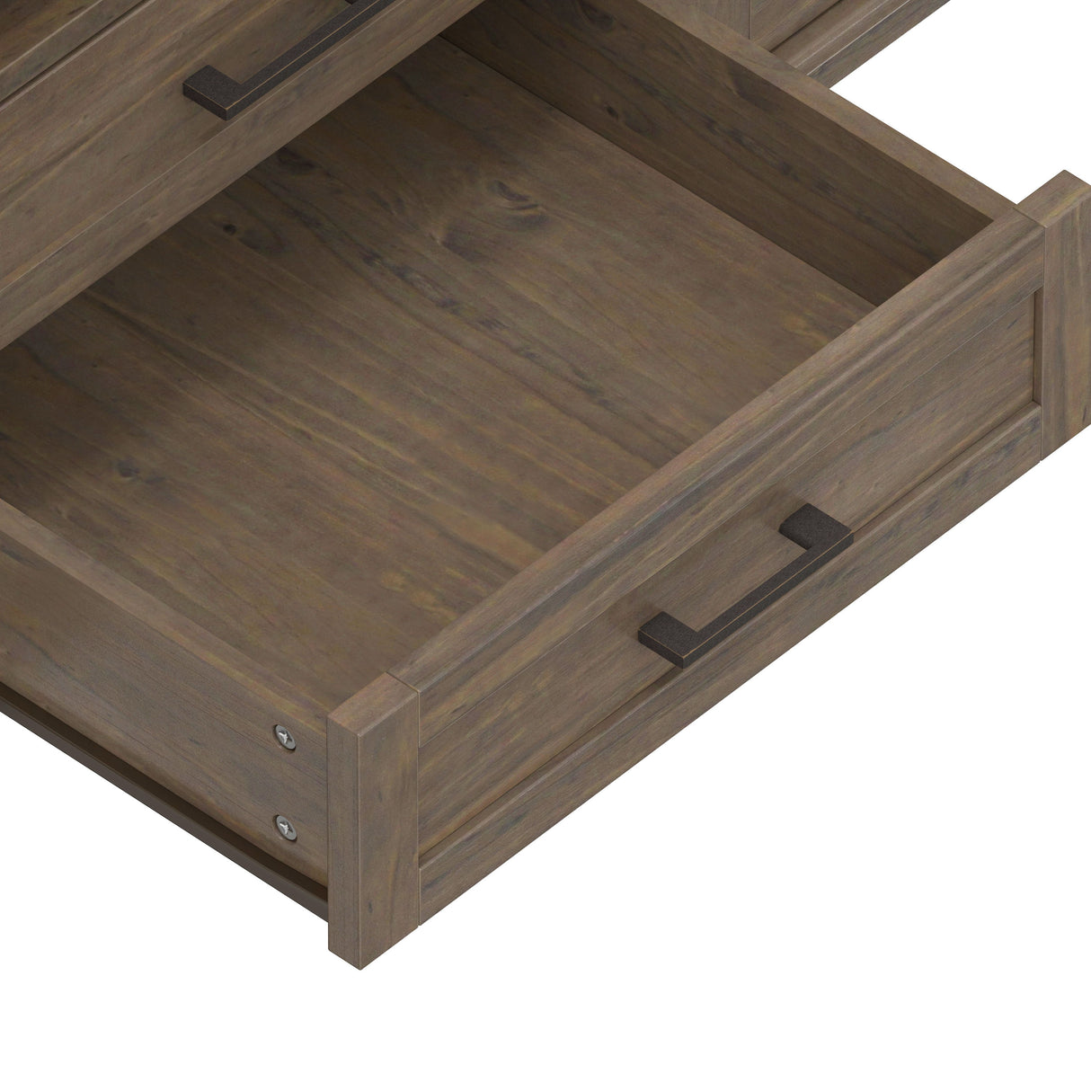 Ela - TV Media Stand - Smoky Brown by Simpli-Home | Bel Furniture