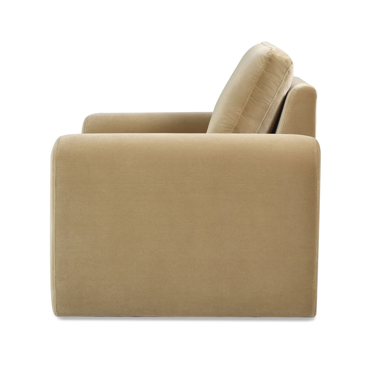 Mason - Arched Arm Chair - Camel Brown Beige by Jennifer Taylor Home | Bel Furniture