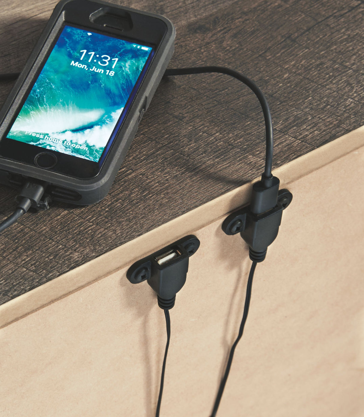 Wynnlow - Gray - Two Drawer Night Stand by Signature Design by Ashley® | Bel Furniture