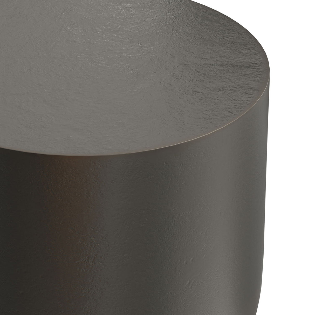 Anthony - Cast Aluminum Side Table - Bronze by Simpli-Home | Bel Furniture