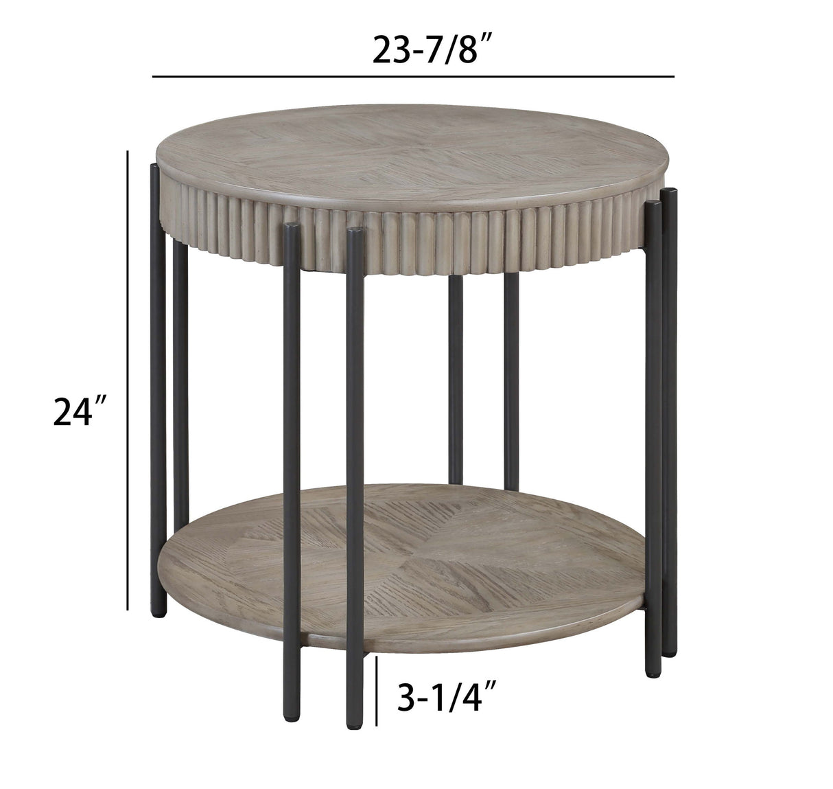 Providence - Table Set (Coffee & 2 End Tables) - Light Brown by Crown Mark | Bel Furniture