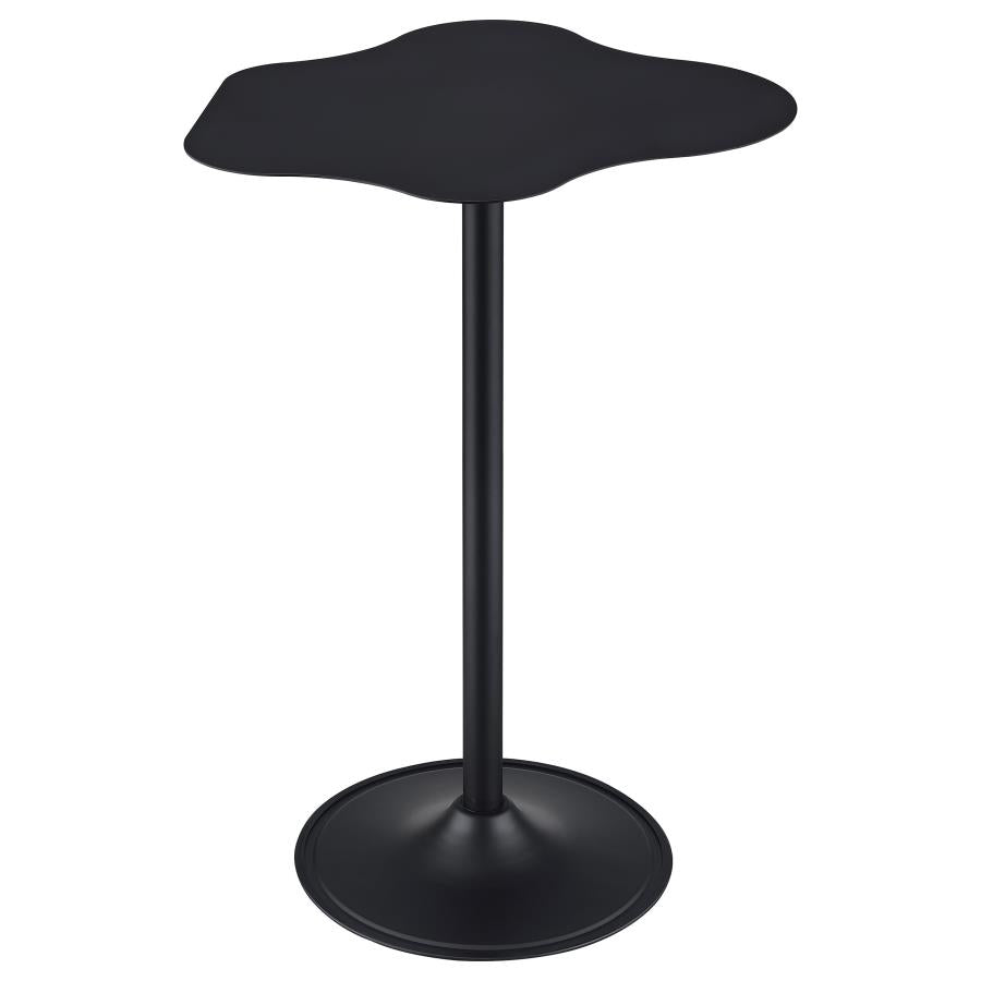 Keanu - Curved Cloud-Shaped Bistro Bar Table - Black