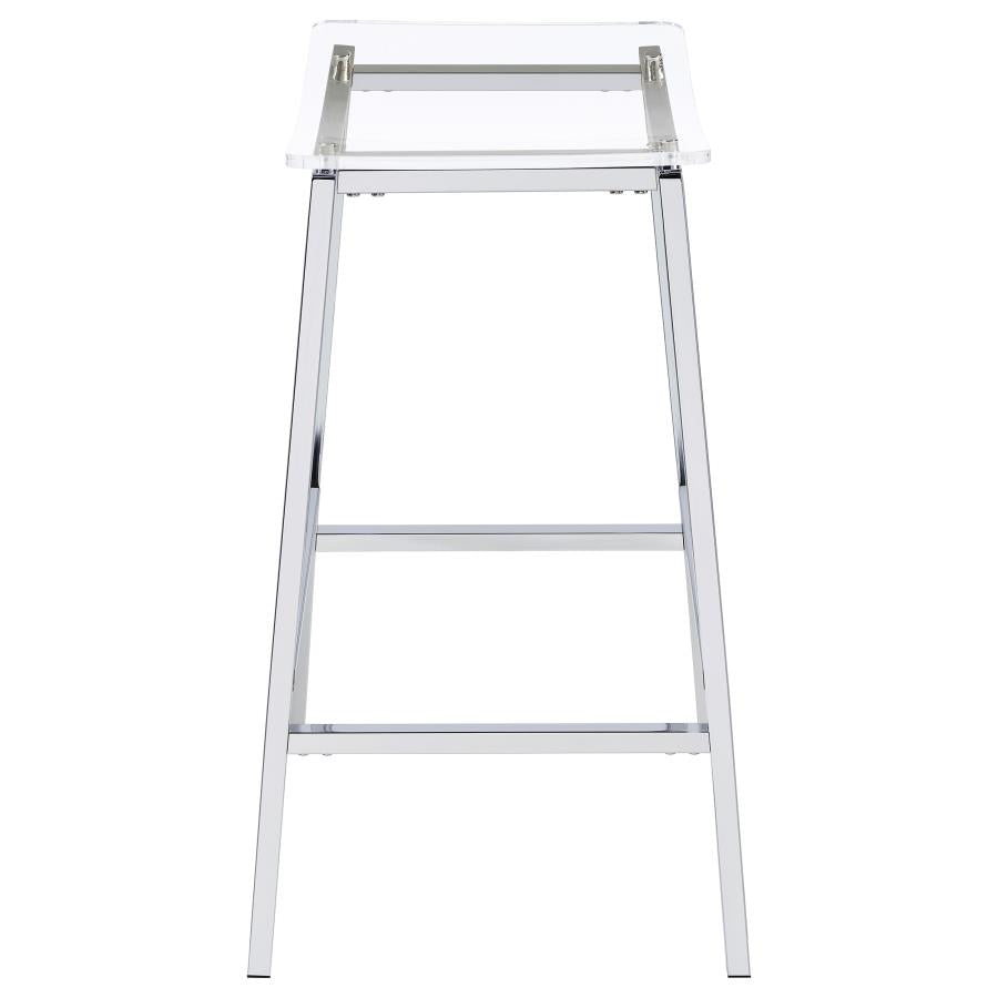 Jovani - Acrylic Backless Bar Stools (Set of 2)