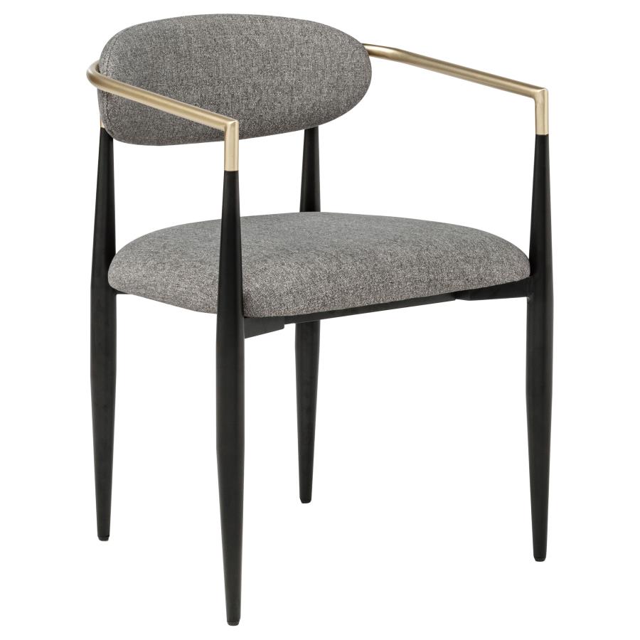 Alexis - Fabric Upholstered Dining Arm Chair (Set of 2)