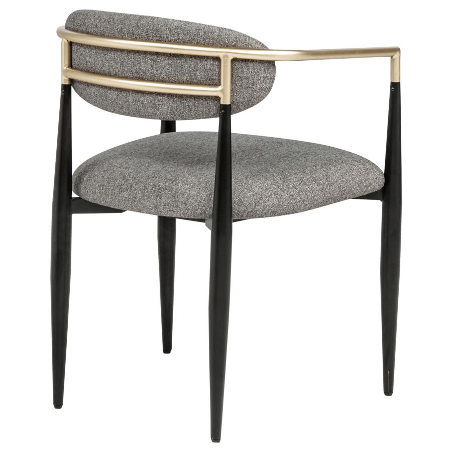 Alexis - Fabric Upholstered Dining Arm Chair (Set of 2)