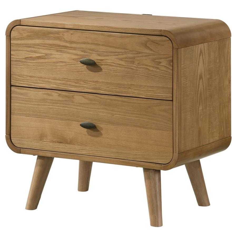 Robyn - 2-Drawer Nightstand by CoasterEssence | Bel Furniture