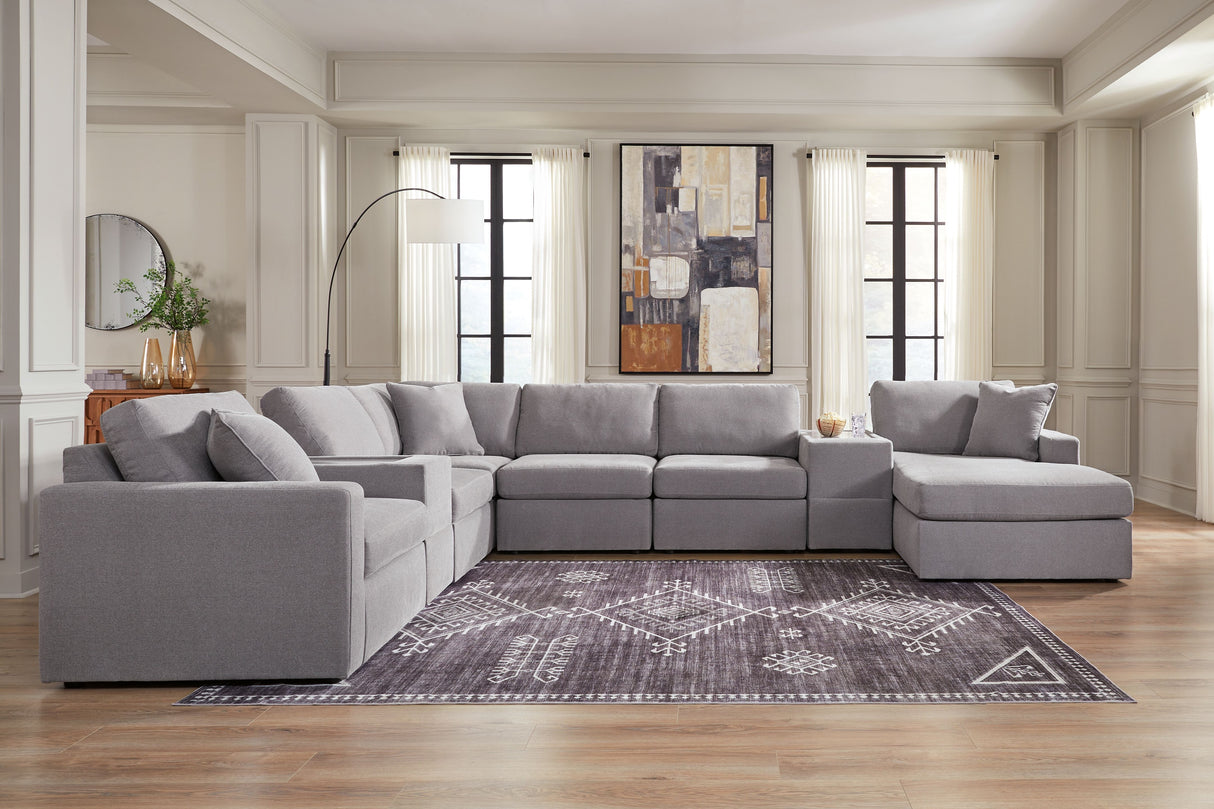 Modmax - Granite - Sectional by Signature Design by Ashley® | Bel Furniture