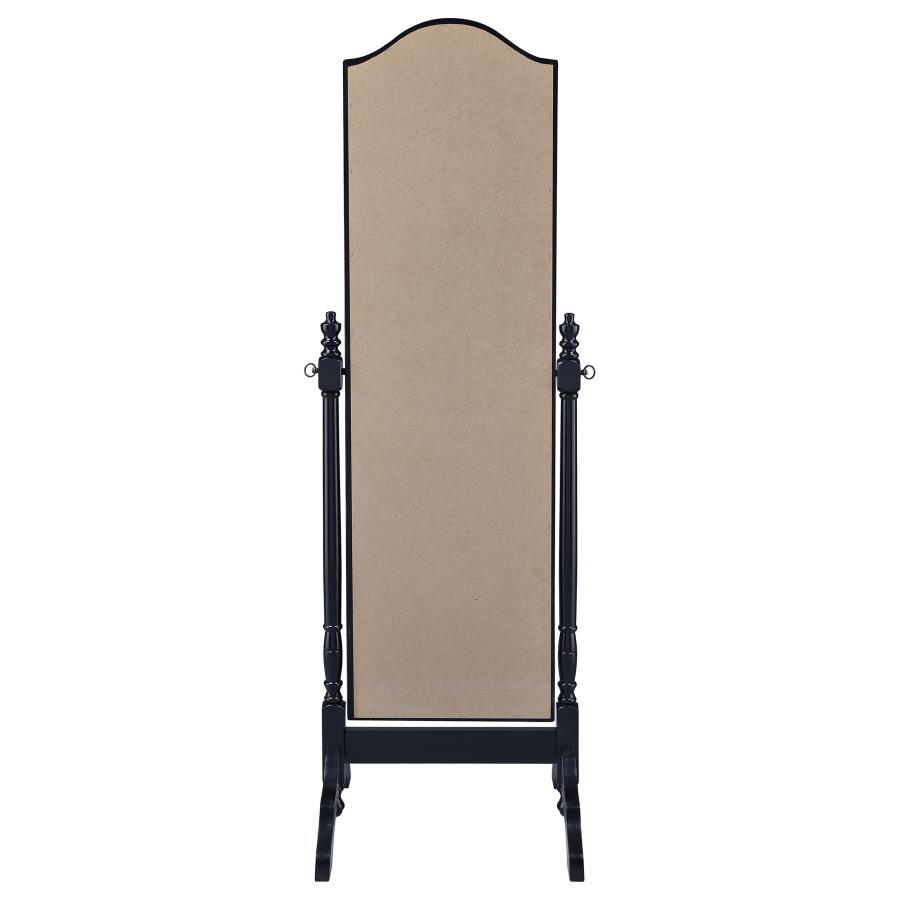 Cabot - Wood Adjustable Length Cheval Mirror by CoasterEveryday | Bel Furniture