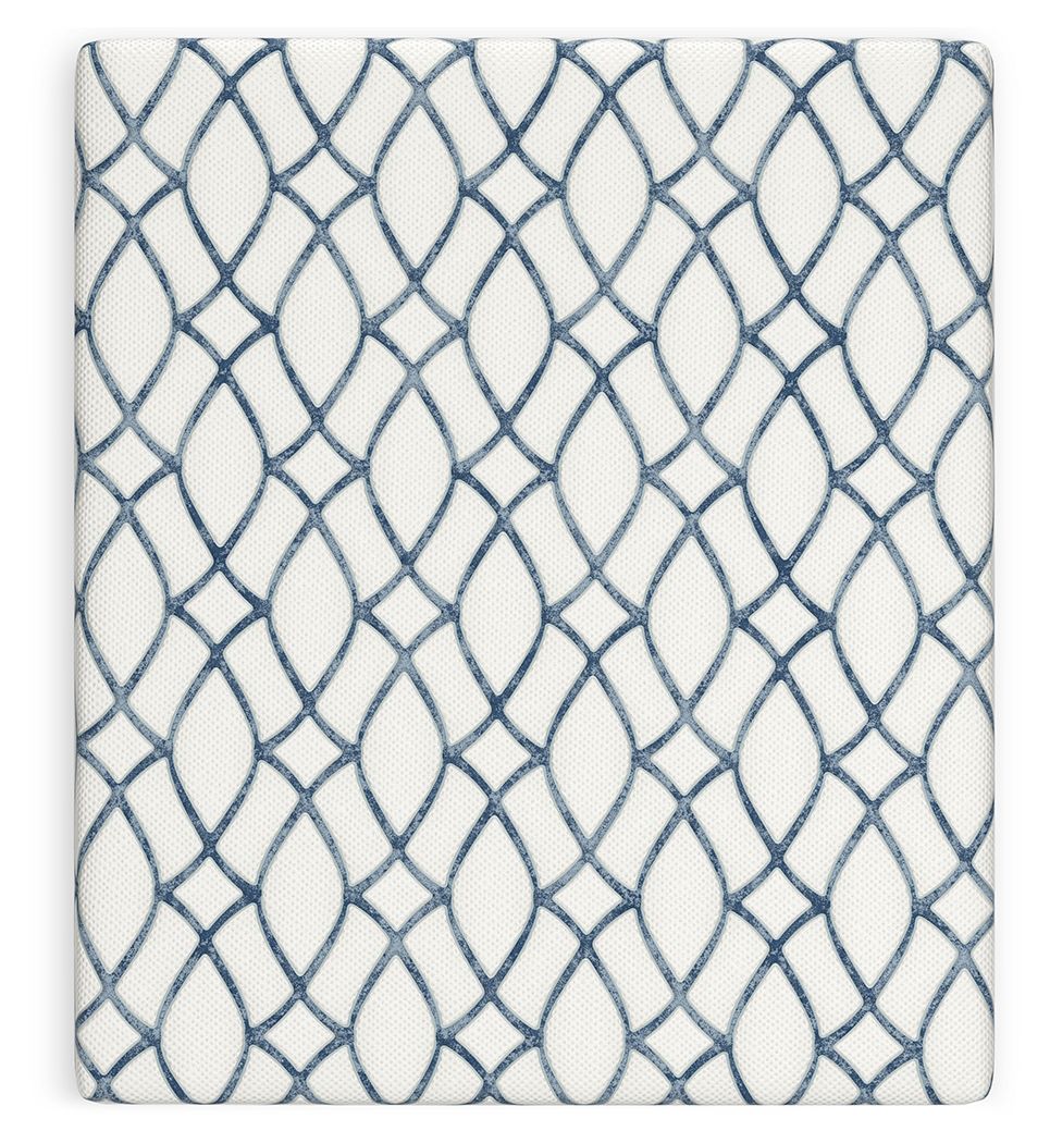 12 Inch Chime Elite 2.0 - White / Blue - California King Mattress by Sierra Sleep® by Ashley | Bel Furniture