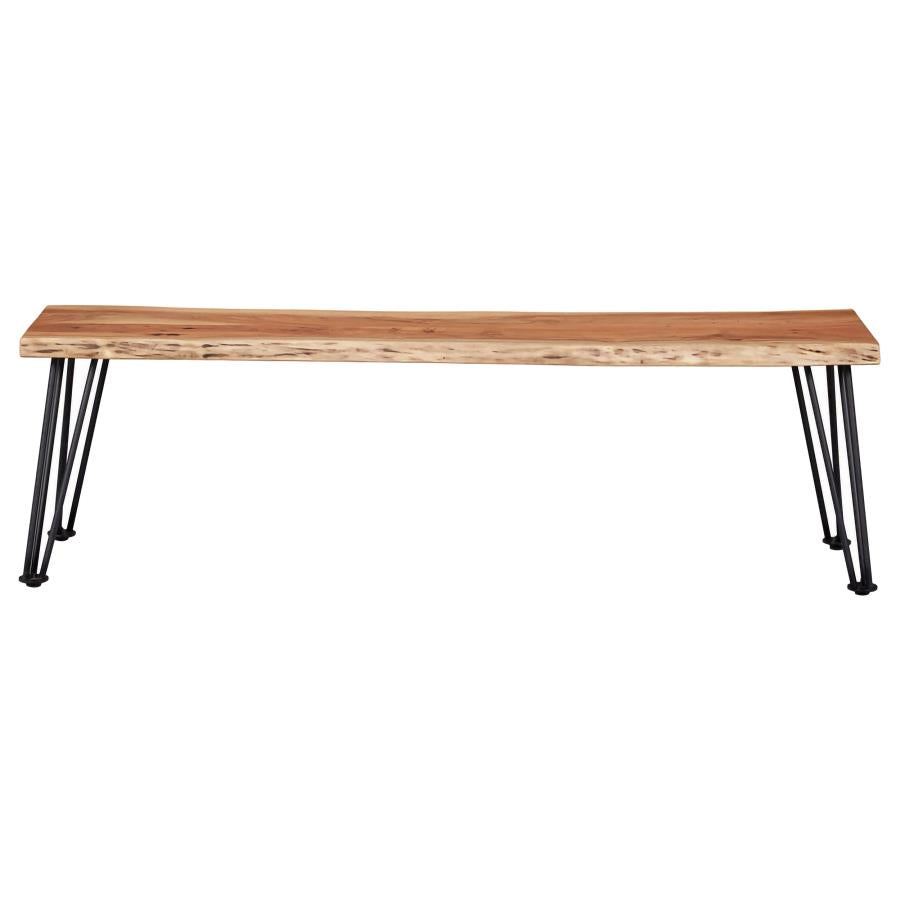 Sherman - Wood Dining Bench - Natural Acacia