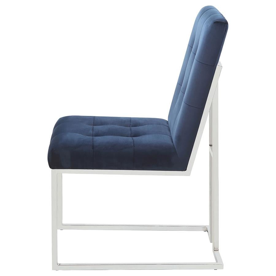 Cisco - Velvet Upholstered Dining Side Chair (Set of 2)