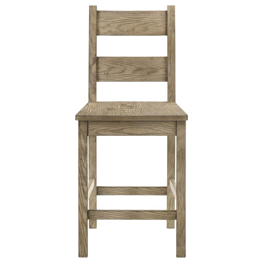 Cardova - 5 Piece Counter Height Dining Table Set - Vineyard Oak
