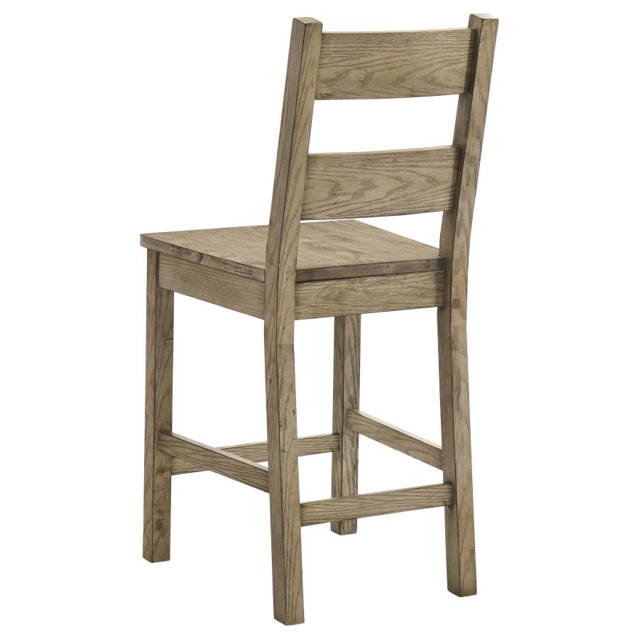 Cardova - 5 Piece Counter Height Dining Table Set - Vineyard Oak