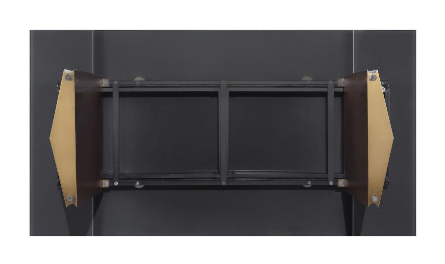 Vesa - Glass Top Extension Dining Table - Beige