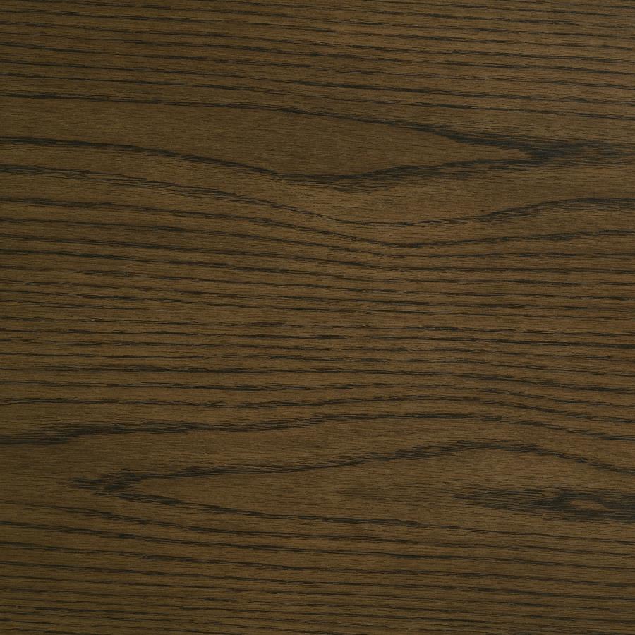 Ottowa - 5 Piece Round Wood Dining Room Table Set - Brown