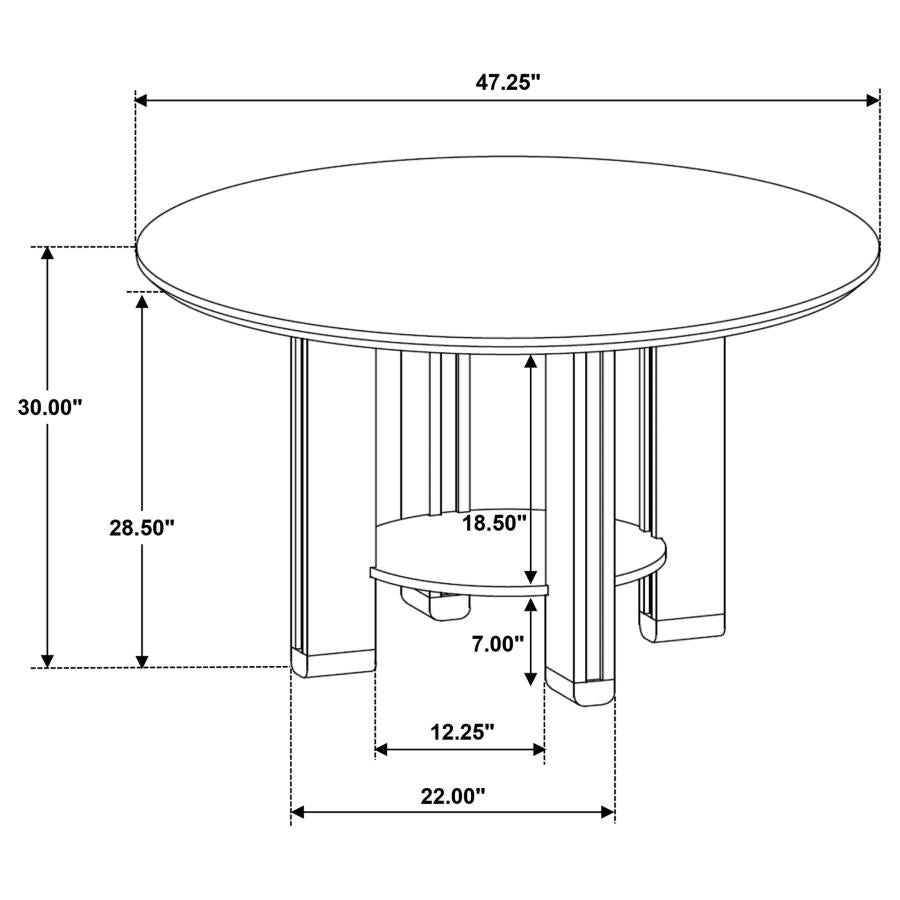 Ottowa - Round Dining Table
